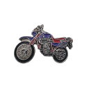 【中古】フランス レトロ ピンズ オートバイ GILERA ジレラ DAKOTA 350 バイカー ピンバッチ ピンバッジ