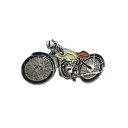 【中古】フランス レトロ ピンズ オートバイ DAX D100 バイカー ピンバッチ ピンバッジ