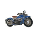 【中古】フランス レトロ ピンズ オートバイ HENDERSON ヘンダーソン KJ 1301 バイカー ピンバッチ ピンバッジ