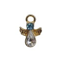 【中古】エンジェル ピンズ 天使 ラインストーン ピンバッチ アクセサリー ピンバッジ