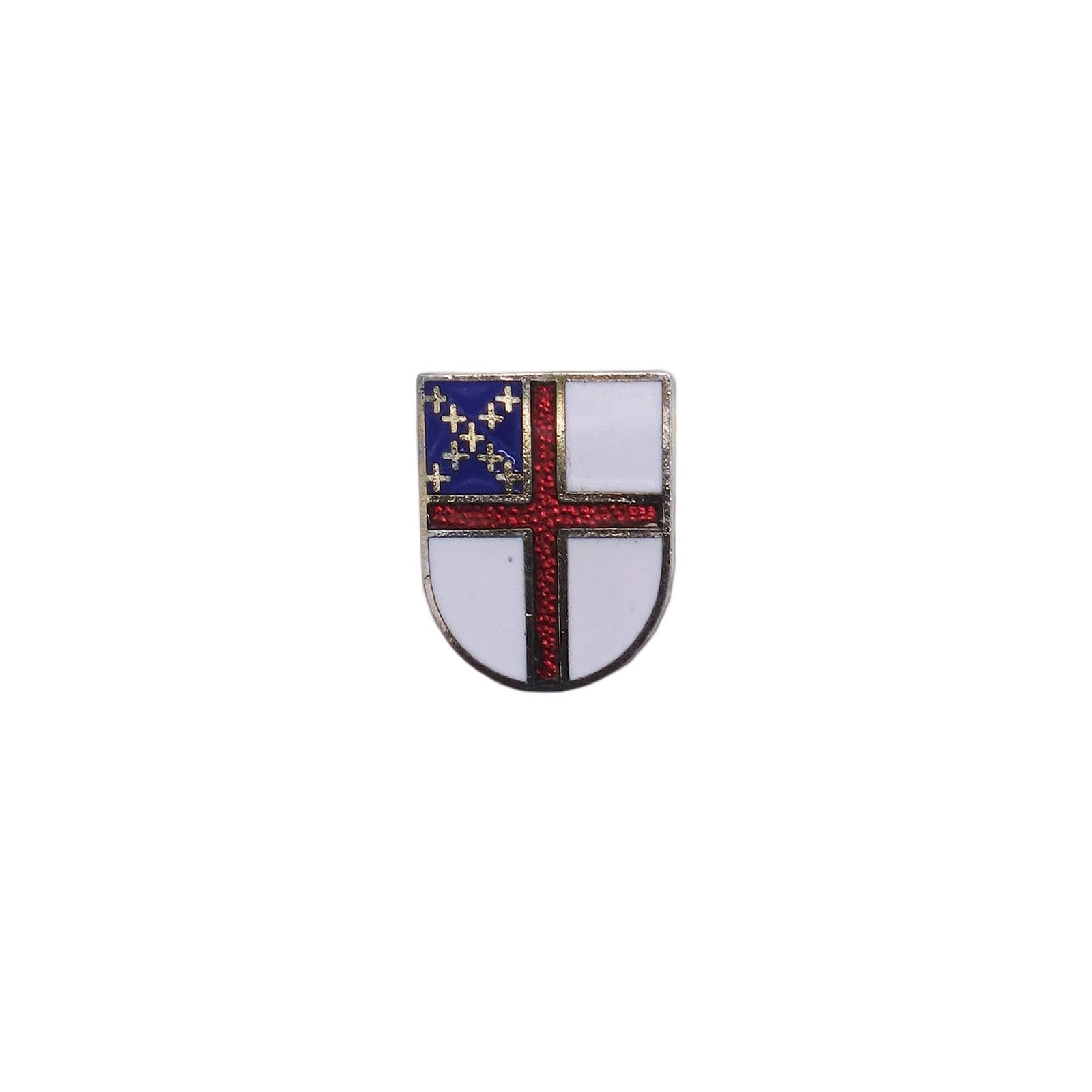 【中古】Episcopal Shield 米国聖公会 ピンズ 紋章 ラペルピン バッチ バッジ