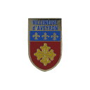 【中古】フランス 地域 紋章 ピンズ ピンバッジ ピンバッチ レトロ ラペルピン VILLENEUVE d' AVEYRON