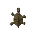 【中古】亀 ピンズ 動物 ピンバッジ ピンバッチ 留め具付き レトロ