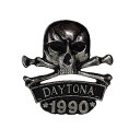 【中古】DAYTONA 1990 スカル バイカー ピンズ デイトナ 留め具付き 骸骨 ドクロ ピンバッジ レトロ ピンバッチ ビンテージ 留め具付き アメリカ輸入雑貨