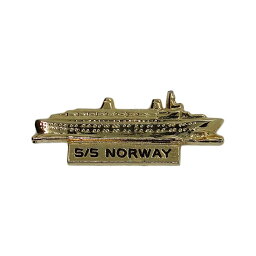 【中古】クルーズ客船 ピンズ ピンバッジ ピンバッチ 留め具付き SS NORWAY 【異国屋】