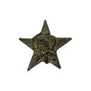 【中古】薔薇 星型 ピンズ TEXAS ラペルピン ピンバッチ ピンバッジ 留め具付き