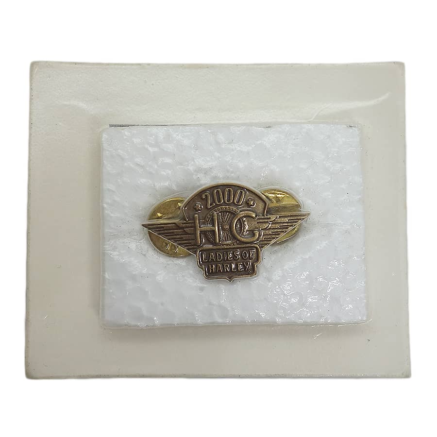 デッドストック・新古品 H.O.G. 2000 バイカー ピンズ LADIES ハーレーオーナーズグループ ピンバッジ ピンバッチ ハーレーダビッドソン【中古】