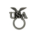 【中古】USA イーグル ピンズ 留め具付き ピンバッチ ピンバッジ ラペルピン【異国屋】