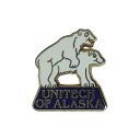 アメリカから入荷しました、ピンズ。 UNITECH OF ALASKA。 金属留め具付き。 ---企業,シロクマ,ピンバッジ,お洒落--- 縦　約2.7cm 横　約2.5cm ＞＞　ピンズを探す。 ＞＞　ブローチを探す。 ＞＞　キーホルダーを探す。