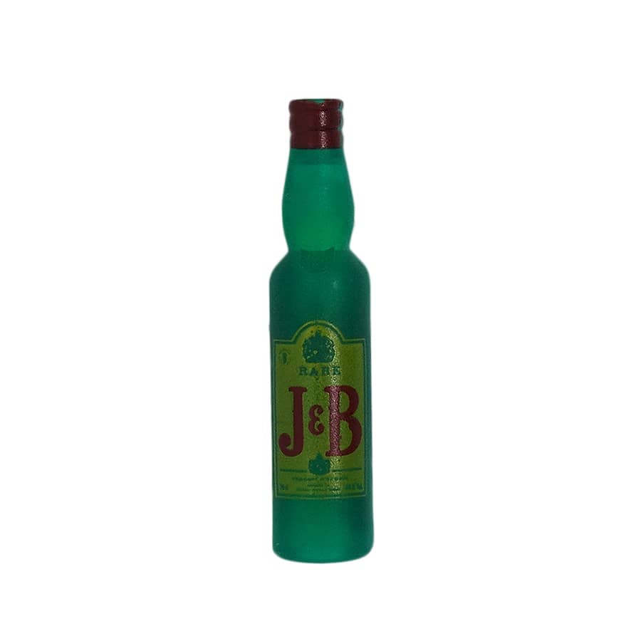 【中古】J&B スコッチ ウイスキー ピンズ お酒 ボトルデザイン ピンバッジ ピンバッチ レトロ 留め具付き