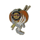 【中古】Hard Rock CAFE ハロウィン ピンズ ハードロックカフェ ピンバッチ ピンバッジ かぼちゃ スカル Limited Edition