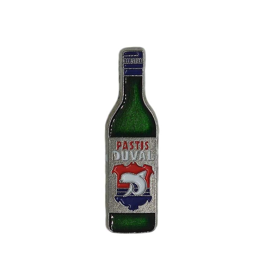 【中古】ピンズ お酒 ボトルデザイン ピンバッジ ピンバッチ レトロ 留め具付き PASTIS DUVAL リキュール フランス