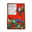 【中古】VONY ラタトゥイユ 野菜 ヴィンテージ ファブリック 雑貨 布 アンティーク ヨーロッパ 輸入雑貨