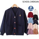 スクールカーディガン 制服 学生制服 スクール ニット Vネック トップス スクールセーター ユニセックス 秋冬 高校生 中学生 女子 女子高校生 長袖 スクー...