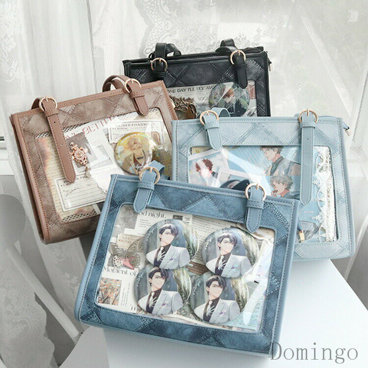 痛バ 痛バッグ ショルダー 推し活 バッグ 推し活バッグ クリア バッグ トートバッグ レディース  ...