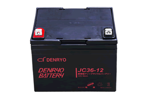 ディープサイクルバッテリー JC36-12 36Ah(20時間率) 電菱製 蓄電池 バッテリー DC12V系 サイクルサービスバッテリー 充放電 電菱製 鉛蓄電池 独立電源 オフグリッド DENRYO ikoro-solar-10004795 いころ〜ソーラーパネルの通信販売 サンプル画像2