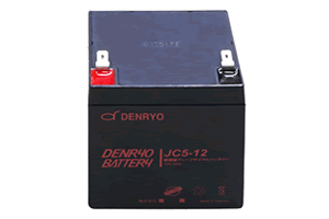 ディープサイクルバッテリー JC5-12 5Ah(20時間率) 電菱製 蓄電池 バッテリー DC12...
