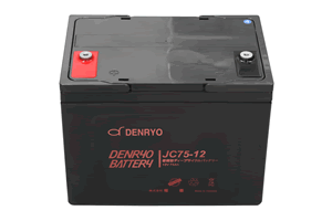ディープサイクルバッテリー JC75-12 75Ah(10時間率) 電菱製 蓄電池 バッテリー DC12V系 サイクルサービスバッテリー 充放電 電菱製 鉛蓄電池 独立電源 オフグリッド DENRYO ikoro-solar-10004798 いころ〜ソーラーパネルの通信販売 サンプル画像2