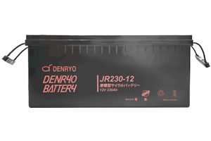 ��ɩ�� JR230-12 ̩�ķ��쥮��顼�����ץХåƥ꡼ 230Ah(10����Ψ) ������ �Хåƥ꡼ DC12V�� �������륵���ӥ��Хåƥ꡼ ������ �������� �� ��Ω�Ÿ� ���ե���å� UPS �Хå����å� ����١��� �����С� DENRYO
