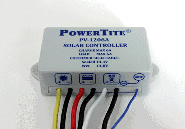未来舎製 チャージコントローラー PV-1206A(6Aまで対応) ソーラー発電 太陽光発電...