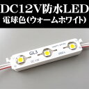 DC12V用LED 防水電球色タイプ