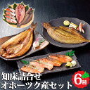 知床詰合せセット ホッケ一夜干し ナメタ鰈一夜干し 鮭切身甘口 山漬 鮭味噌漬 粕漬 お取り寄せ 北海道グルメ お返しもの お返し物