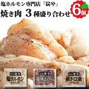 【ふるさと納税】味付け豚ホルモン(味噌味)300g×6P B-36037