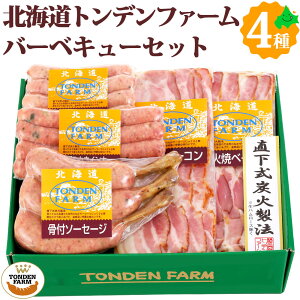 【8/1限定クーポン配布中】トンデンファーム 炭火焼ベーコン バーベキューセット FT-F 送料無料 北海道産 ベーコン ソーセージ 肉 贈り物 夏 ギフト ご当地グルメ お取り寄せグルメ ご当地 お土産 とんでん 江別 北海道 グルメ 冷蔵2022 お中元 夏ギフト