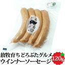 どろぶたグルメ ウィンナーソーセージ 4本入 120g 北海道 十勝 エルパソ牧場 アニマルウェルフェア SDGs(4)