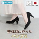 日本製 整体師監修 ラクラク美脚美姿勢 整体師と一緒につくったパンプス 381 美脚スタイル ポインテッドトゥゴールドピース&プレーンパンプス シンプル カジュアル 高反発クッション 柔らかい中敷き 晴雨兼 レイン対応 Ikplus アイケープラス