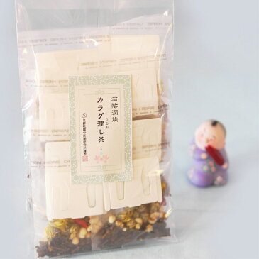 【薬膳茶】 カラダ潤し茶 27包入り 漢方茶 薬膳茶 鉄観音烏龍茶 ハトムギ 枸杞の実 菊花 ティーバッグ ティーパック カフェイン含 ハーブティー 税込 送料無料 【香料・着色料・甘味料など一切不使用】