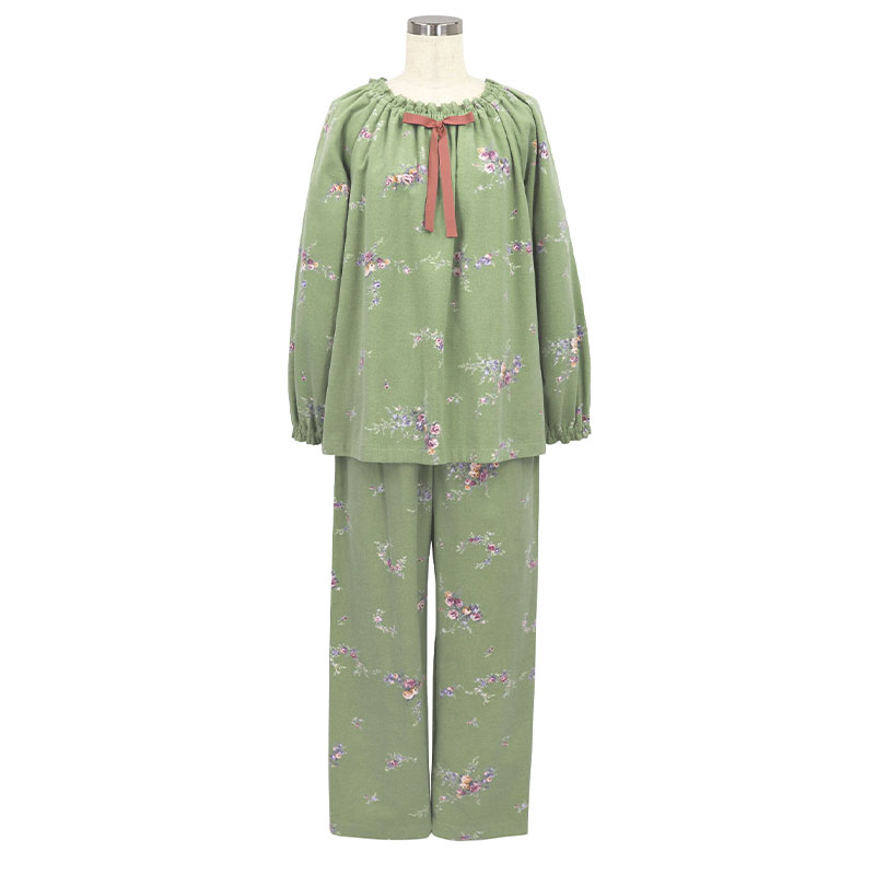 楽天市場】ikuko パジャマ(カラーグリーン)(レディース 楽天市場】ikuko パジャマ(カラーグリーン)(レディース