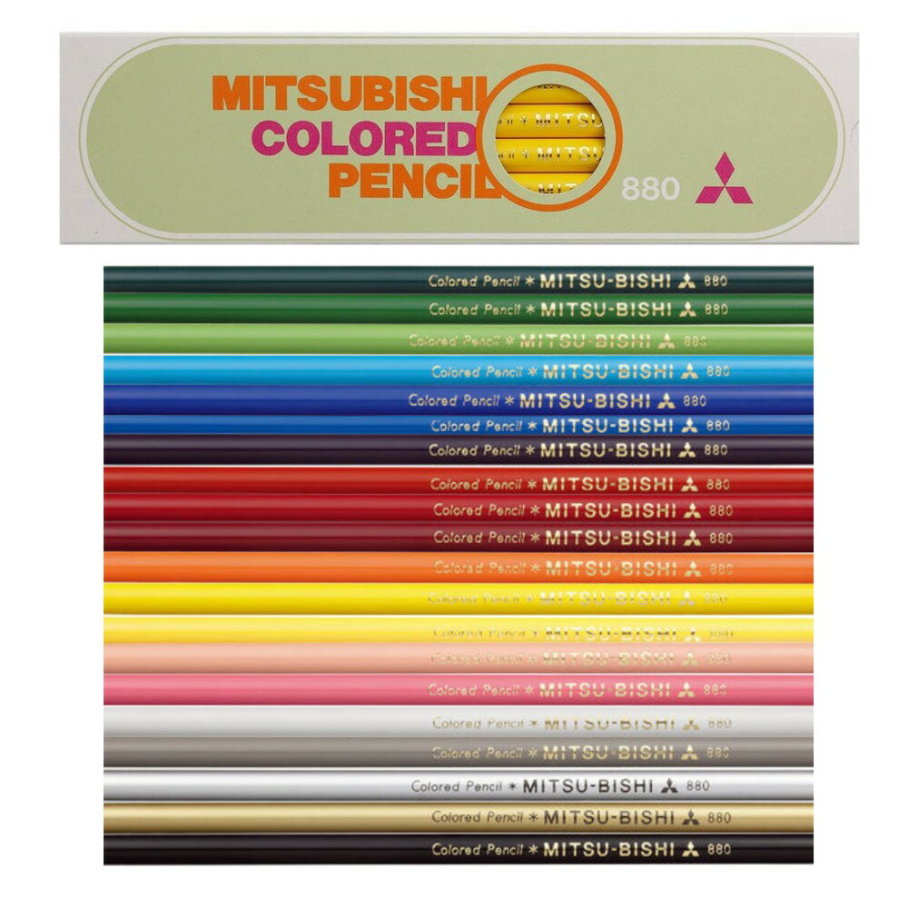 楽天市場】三菱鉛筆 色鉛 14の通販