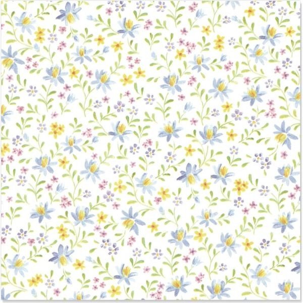 ラッピング ギフト ラッピングシート ラッピング用品包装紙 小花(100枚)