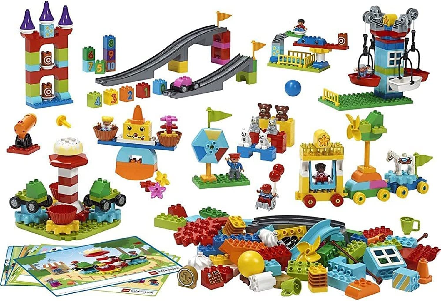 レゴ®デュプロ おもちゃ ブロック LEGO レゴ デュプロ エデュケーション くるくるゆうえんちセット V95-5428