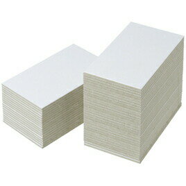 画用紙 色画用紙白ボール紙 カット済(100枚)