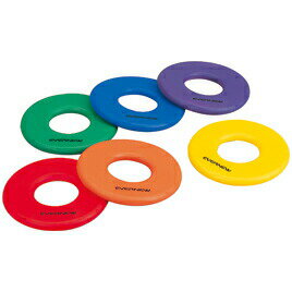 フライングディスク フリスビー ドーナツディスク6色(6個) エバニュー