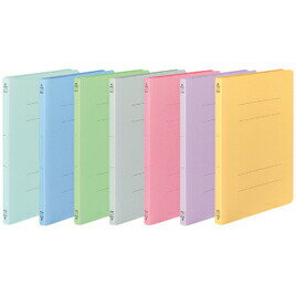 ファイル フラットファイル V A4S 青 コバルトブルー 緑 ピンク 紫 黄 コクヨ