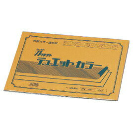 画用紙 色画用紙 デュエットカラー8色セット リンテック