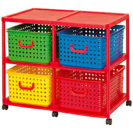 おもちゃ 収納 カゴ キッズビッグバスケット 和泉化成 子ども