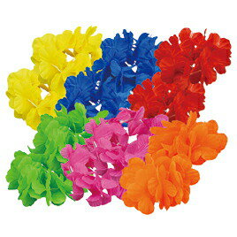 大きな花のうでわ 2個 単色 サンワ 運動会 体育祭 小学校 幼稚園 保育園