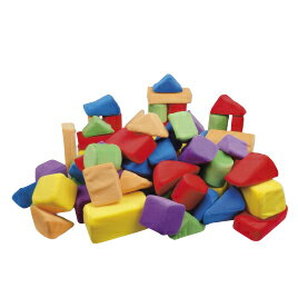 おもちゃ ブロックソフト色いろブロックコンテナBOX