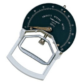 アナログタイプの握力計。●メーカー名／トーエイライト●測定範囲／0〜100kg（0.5kg単位）●スメドレー方式