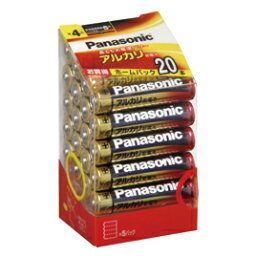 電池アルカリ乾電池（20本） 単4形 パナソニック