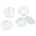 透明プラスチックカップ(ふた付)10個