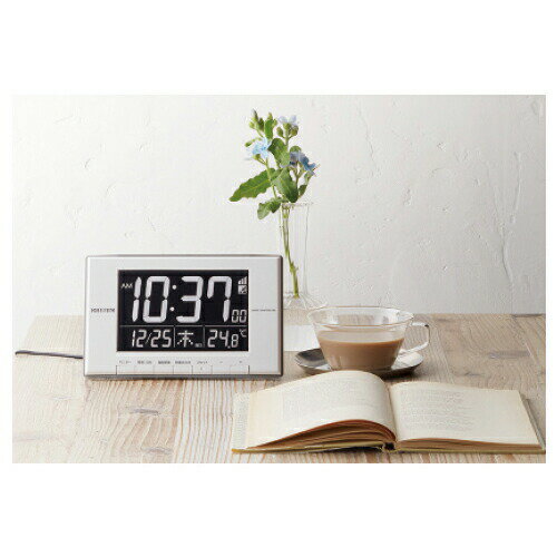 時計 置時計 デジタル電波時計ルーク デジットD209 リズム