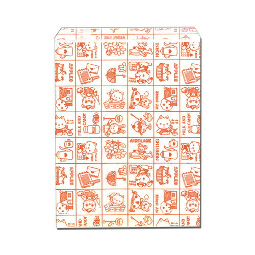 樂天商城 - ラッピング 袋 平袋ファンシー赤200枚 （3）180×230mm ササガワ