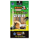 カブトムシ・クワガタムシの飼育の始めにあると便利なセット●内容／のぼり木1本、エサ皿1個、小枝2本●パッケージサイズ／W130×D60×H270mm