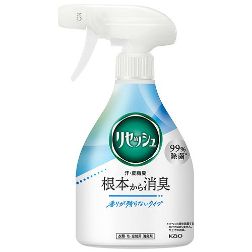 消臭スプレー リセッシュ除菌EX 香りが残らないタイプ 本体 370ml 花王