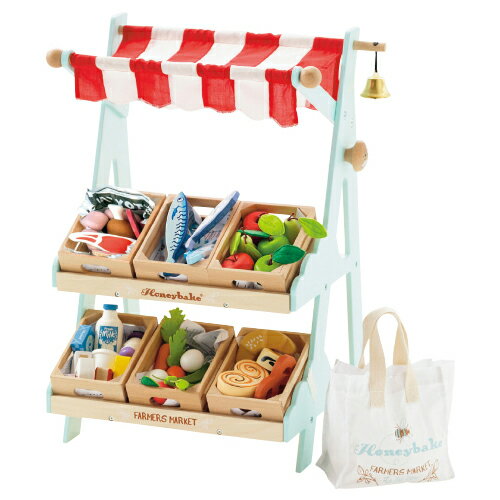 おもちゃ ままごと おかいものごっこマーケットセット Le Toy Van